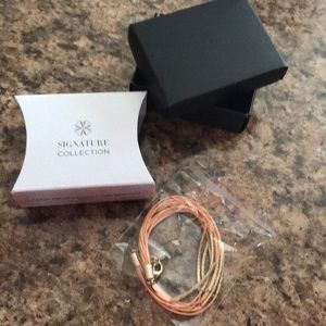 Signature collection bracelet